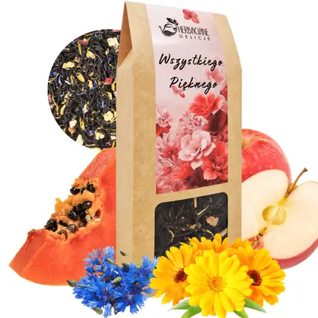 Herbata w kartoniku-błękitna laguna 50g